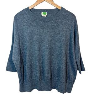 Anthropologie Gray Wool Sweater Size Small